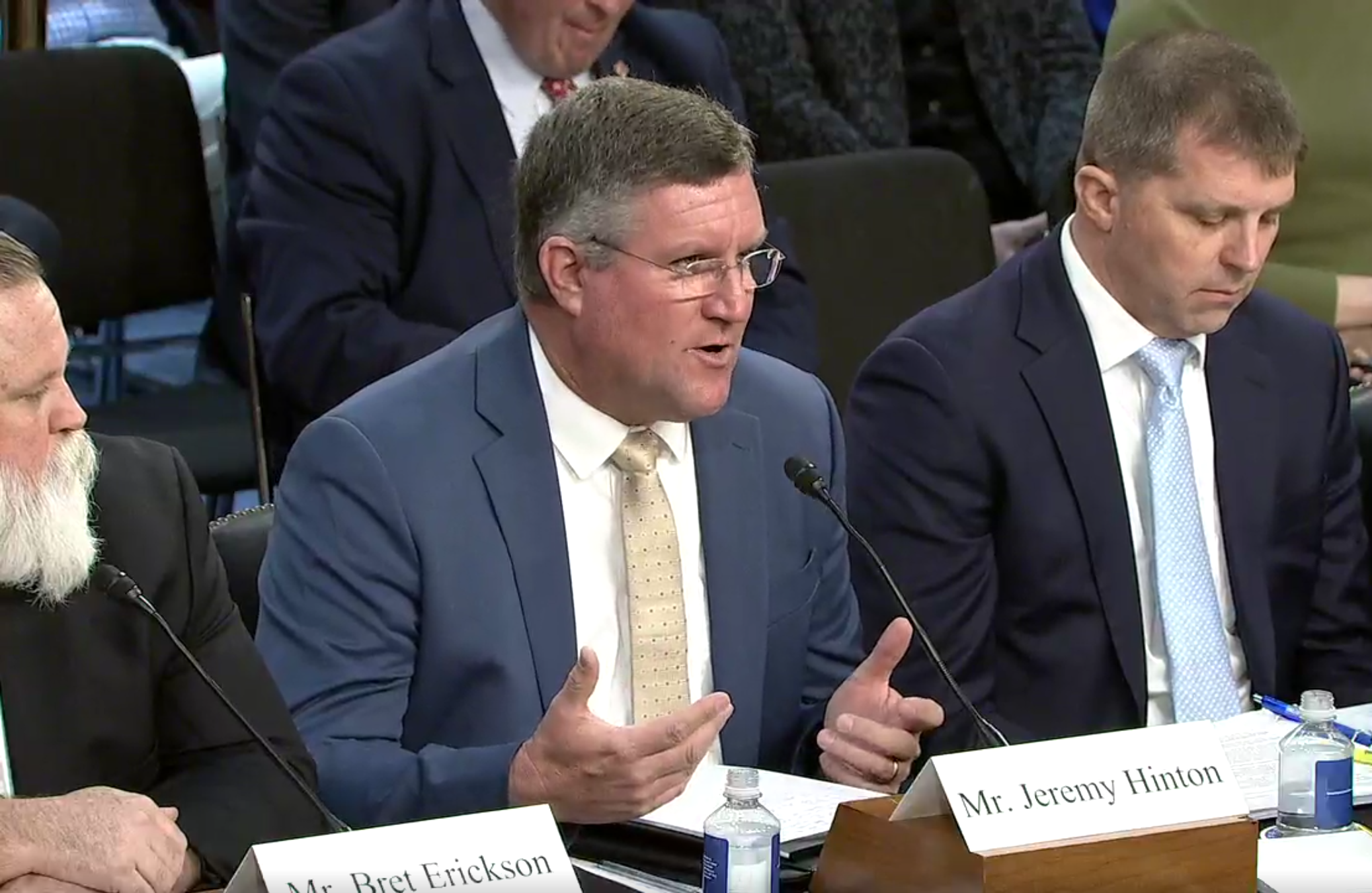FAKH Board Chair, Jeremy Hinton, testifies at Capitol Hill